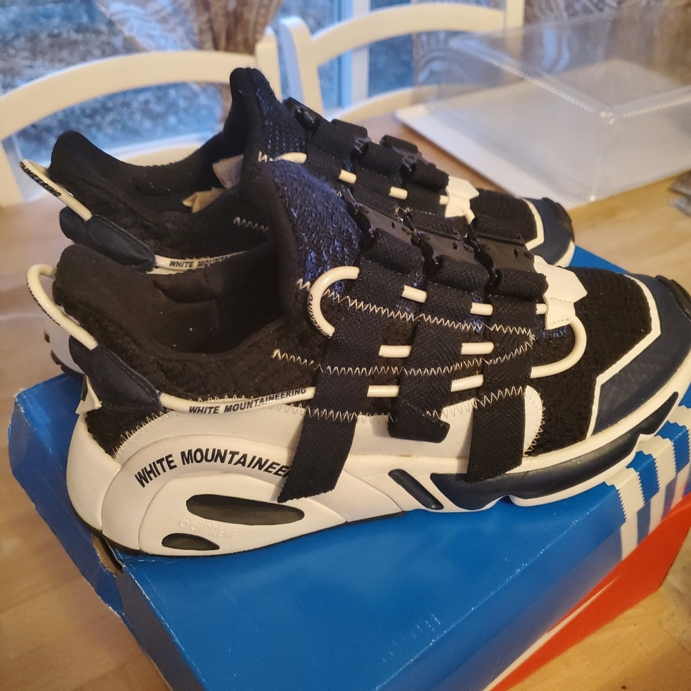Men's adidas White Mountaineering x LXCON 'Navy' Sneakers